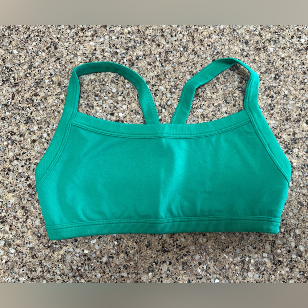 Green Sports Bra